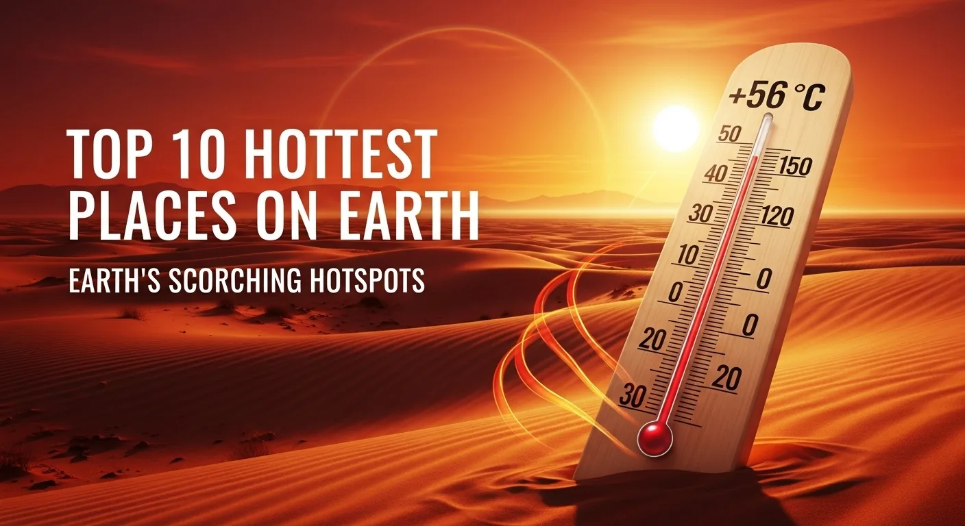 Top 10 Hottest Places on Earth