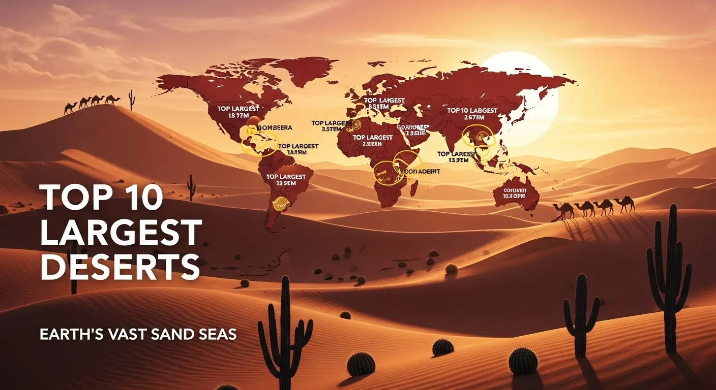 Top 10 Largest Deserts in the World