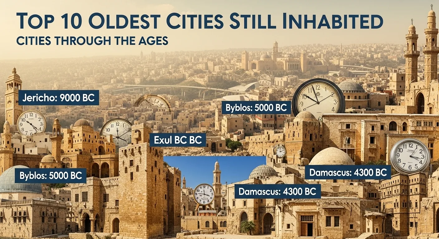 Top 10 Oldest Cities Still Inhabited