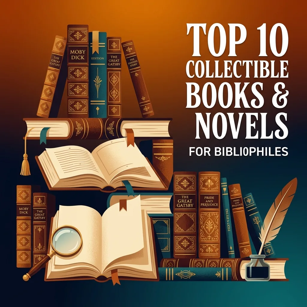 Top 10 Collectible Books and Novels for Bibliophiles